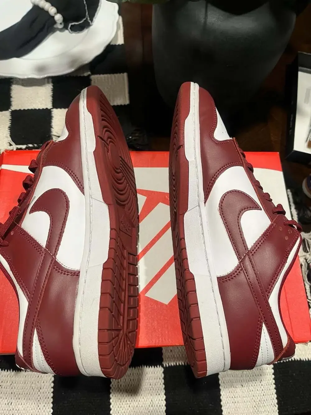 Men's Nike Dunk Low Retro Team Red/Team Red-White (DD1391 601) – , - Picture 5 of 7
